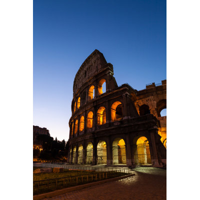 Colisée à Rome - Photographie sur toile tendue