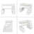 Graclynn Kids Twin Loft Bed with Drawers-1705300740