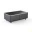 Table basse intelligente avec réfrigérateur intégré, haut-parleurs Bluetooth, chargement sans fil-385344360