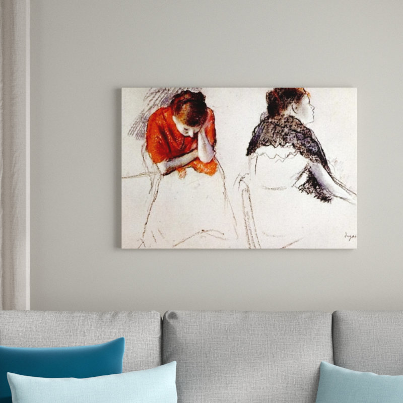 Edgar Degas - Wrapped Canvas Painting