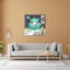 Mignon chien dans un fauteuil-795013105