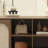 Multi-functional display center island cabinet