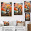 «Maple Tree Neon Vibrancy» sur toile-1067680390-1067680415