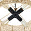 Lustre tambour 4 lumières Cibecue