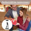 27cm Metal People Hanging Figurine Ornament