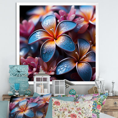 " Dreaming Plumeria Flowers Elegance "