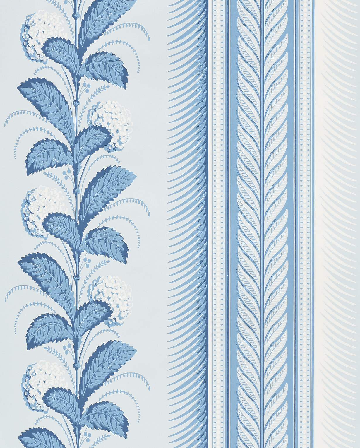 Sample - Schumacher Chiang Mai Dragon Wallpaper in China Blue | Chairish