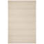 Natura Handwoven Wool/Cotton Beige Area Rug-1917741658