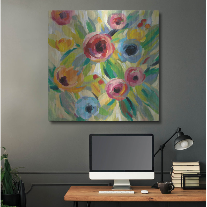 «Vivid Coral Floral II» par Silvia Vassileva