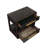 2 Drawers Nightstand With Shelf