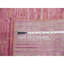 Tapis de couloir vertical rose en laine noué à la main 2 pi 6 po x 10 pi 1 po 325D190E3A894063B86795D3FF8E4549