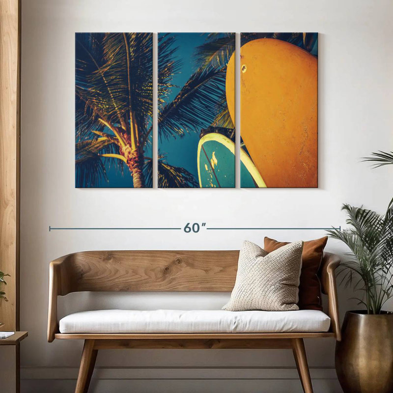 Senne Surfboard Summer Break, 32" H x 50" W