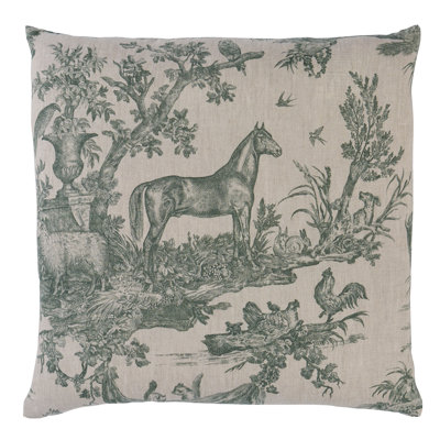 Western Toile Pillow