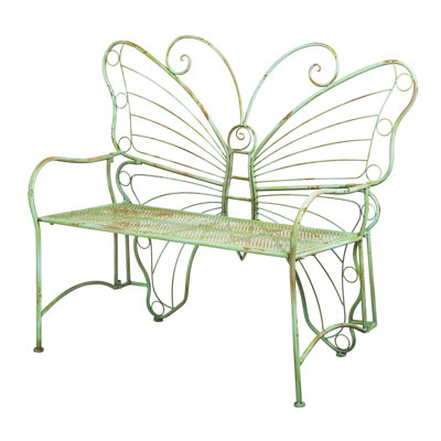 Banc de jardin en métal