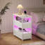 28cm W Metal Bedside Table-616622115