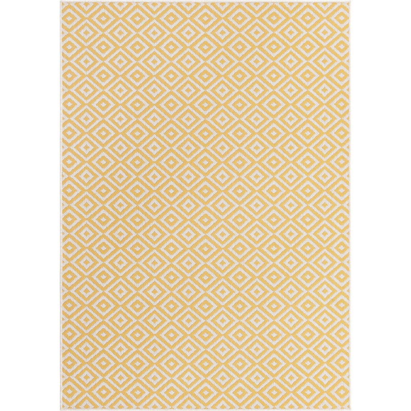  Tapis d'extérieur Jill Zarin Costa Rica, Rectangle 5 pi 3 po x 8 pi