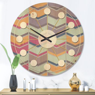 Solid Wood Wall Clock