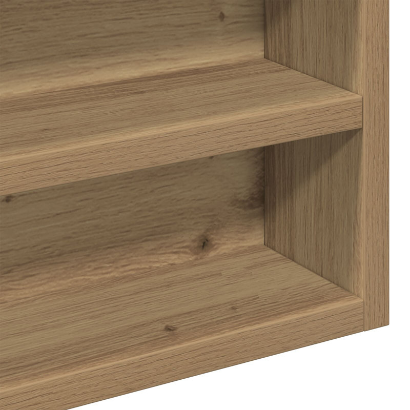 1-3 Solid Wood Rectangle Accent Cabinet, Artisan Oak