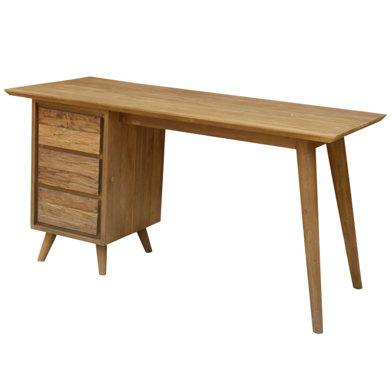 Avaline Solid Wood Solid Wood Writing Desk