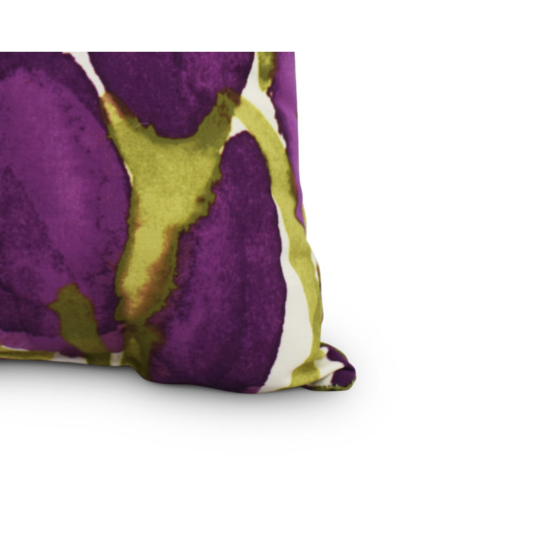 Housse et insert de coussin carré Sunset, 20 po x 20 po, Mauve, Extérieur