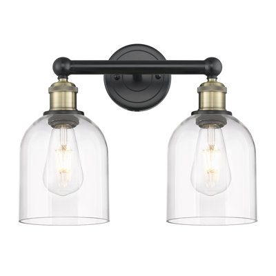 Éclairage pour meuble-lavabo à 2 lumières 15 po Edison Allysson
