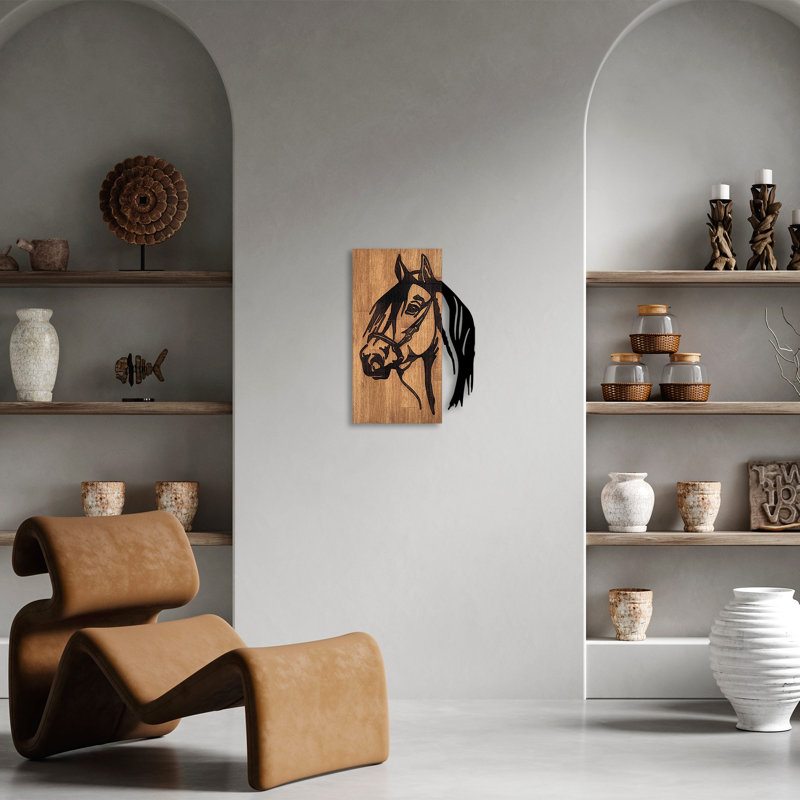 Décoration murale en bois
