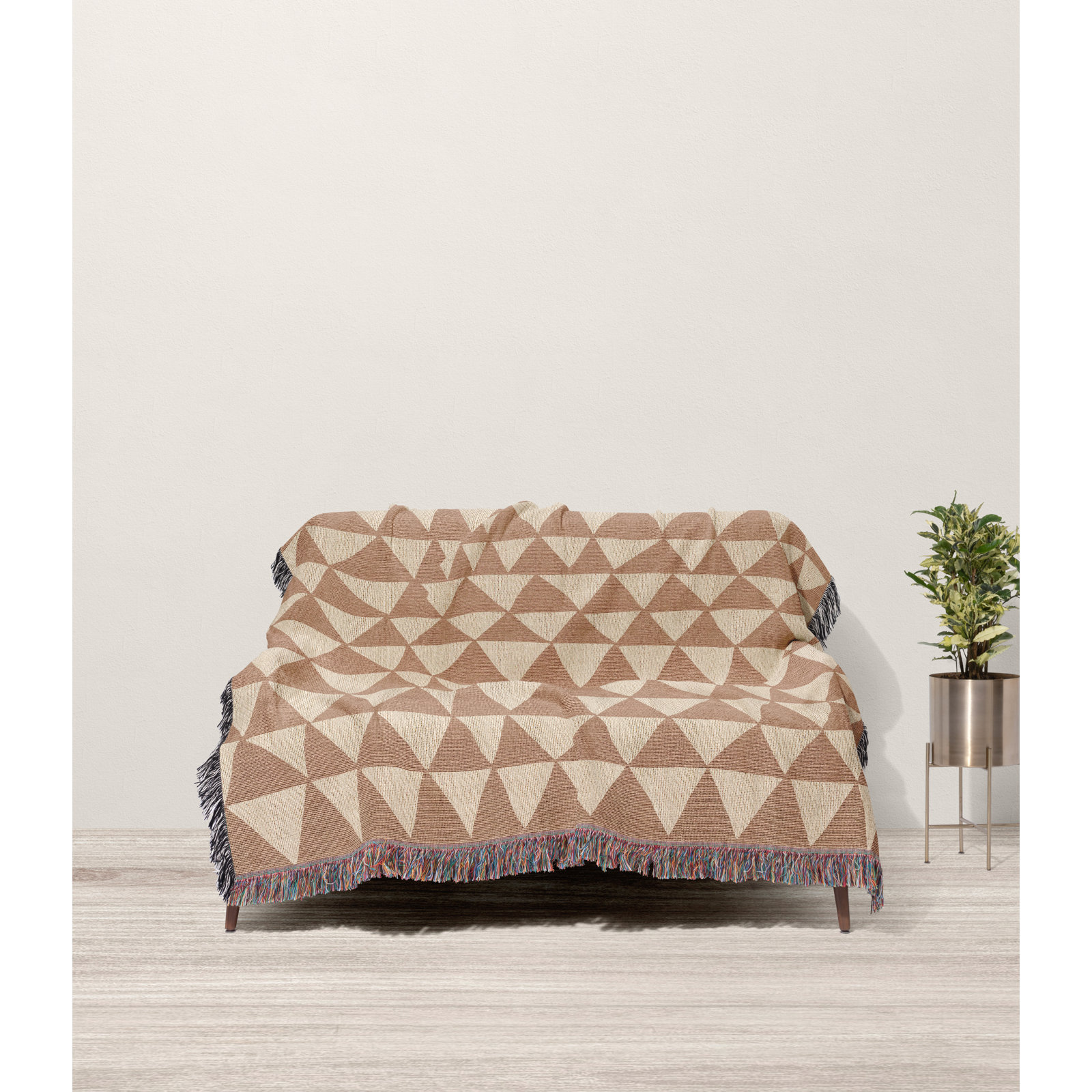 Kelia Cotton Throw Blanket, 60" x 80" – Queen, Black