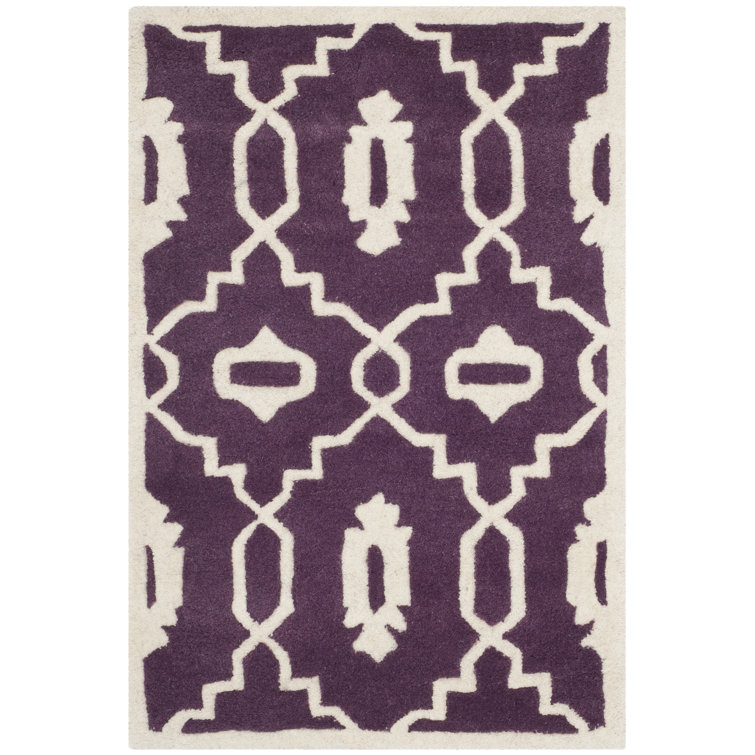 Carolene Hand Tufted Wool Geometric Rug