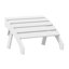 Altura Plastic Adirondack Chair with Ottoman Set-795354205