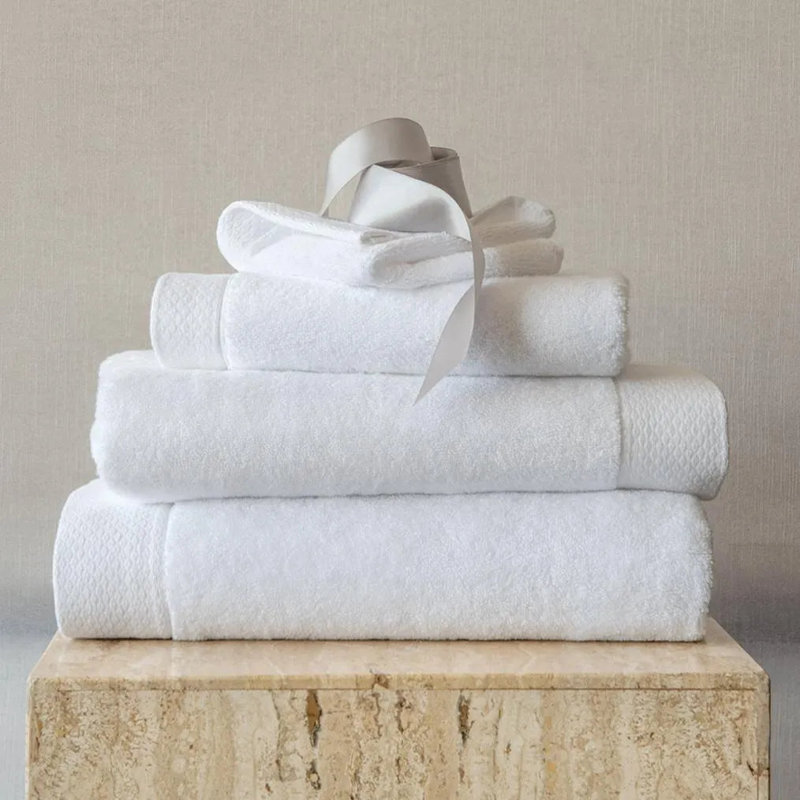 Cosima Hand Towel, White