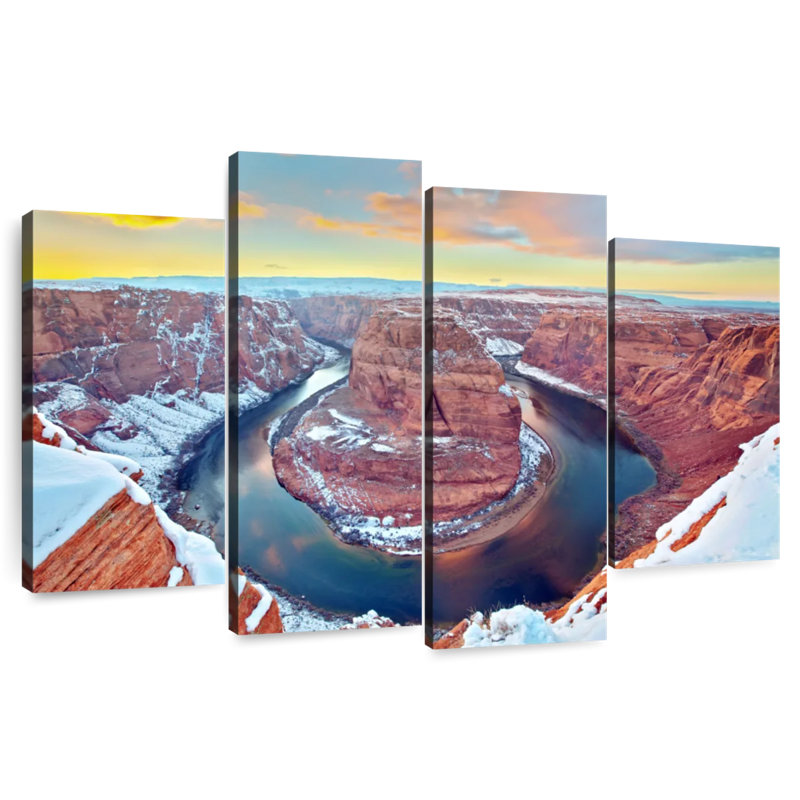 Alvord Horseshoe Bend River, 48'' H x 75'' W