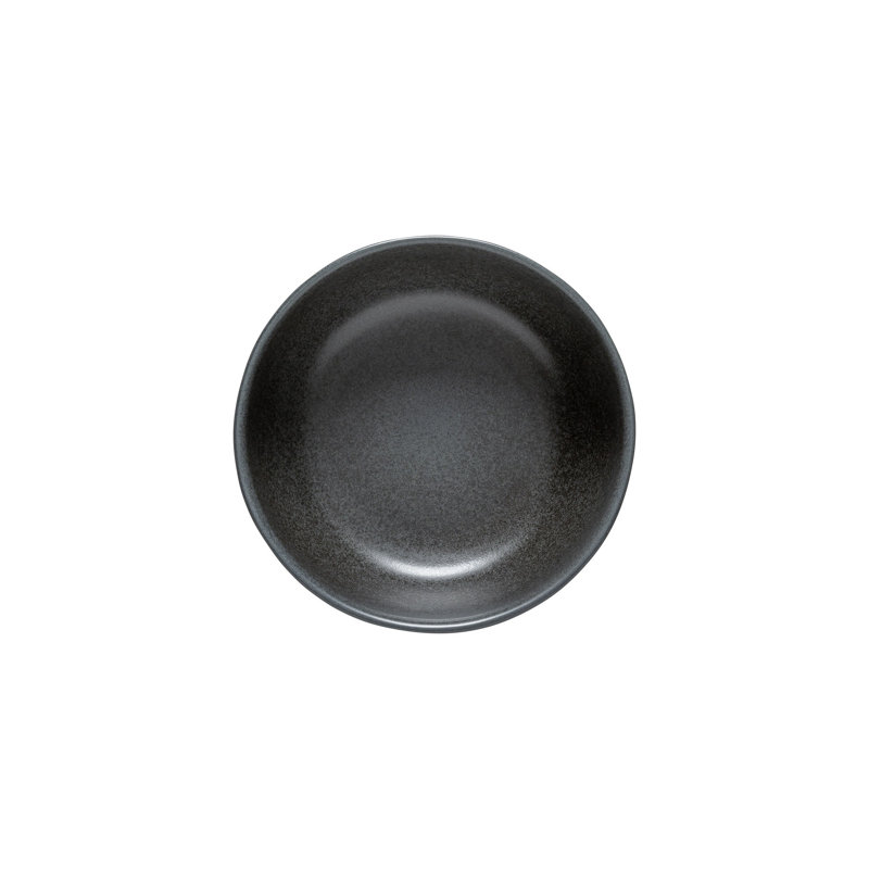 Arenito Handmade Stoneware Cereal Bowl, Charcoal Gray