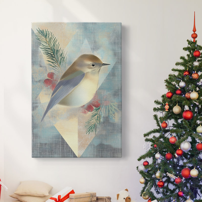 Art des Fêtes de Noël - Toile tendue avec châssis CLxxxviii, H 24 po x l 16 po