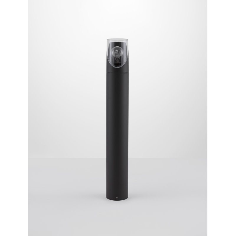 Black Integrated LED Metal Bollard Light