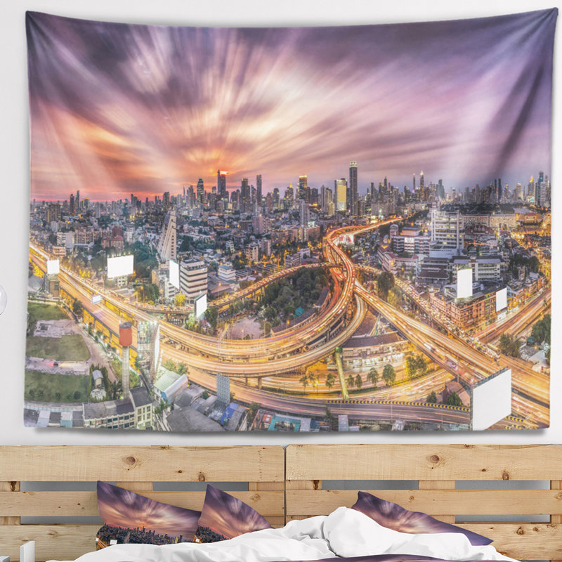 Polyester Tapestry, 32" H x 39" W