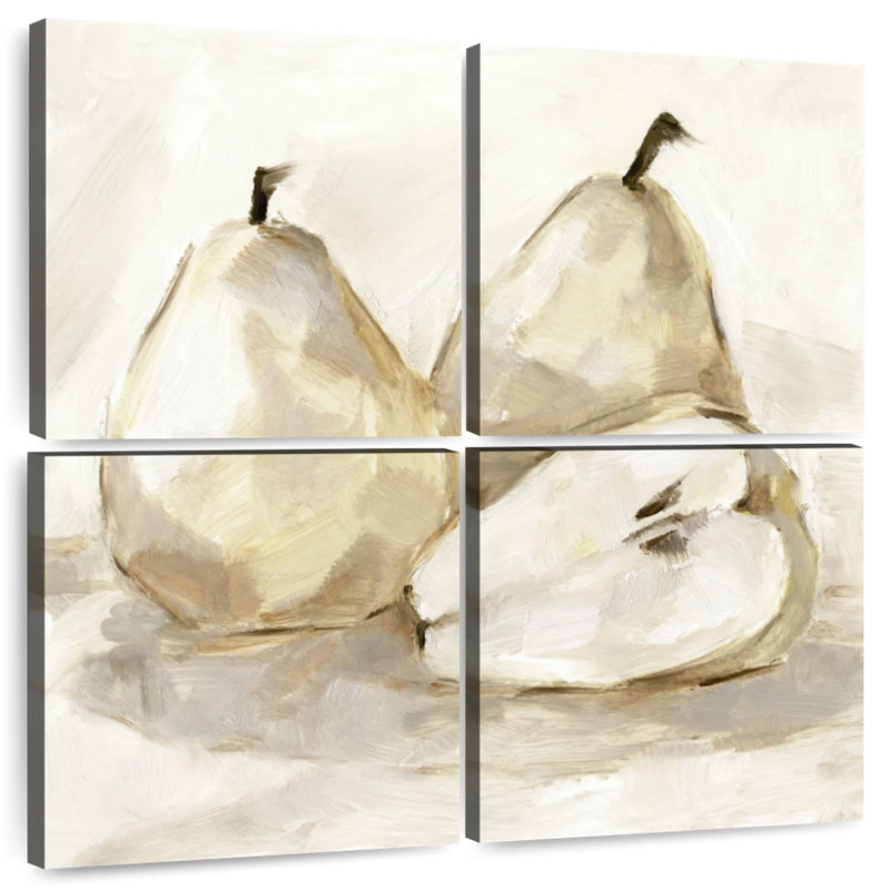 Yarlin White Pear Study I, 26" H x 26" W