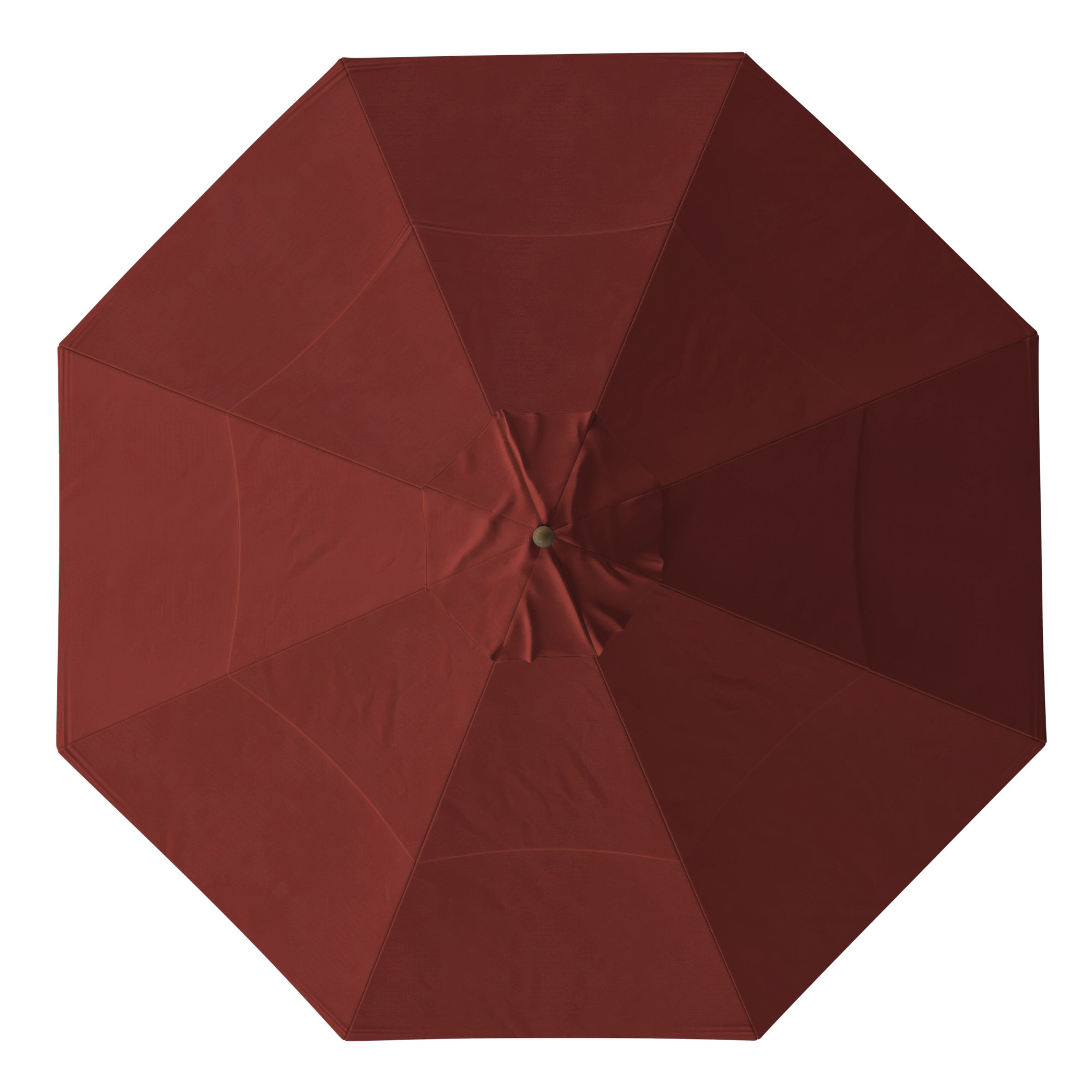 Downtime 132'' Sunbrella® Outdoor Umbrella, Canvas Jockey Red Sunbrella® Canvas