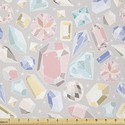 Christiona Diamond Gemstone Rich Feminine Women Fashion Multi-Purpose Fabric