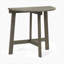 TABLE BISTRO WESTMONT DEMI-ROND, GRIS