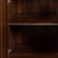 Armoire avec 4 portes et 4 tablettes ouvertes