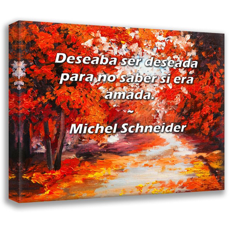 Toile tendue avec fonderie Select Foundry par Michel Schneider: «Deseaba ser deseada para no saber si century a