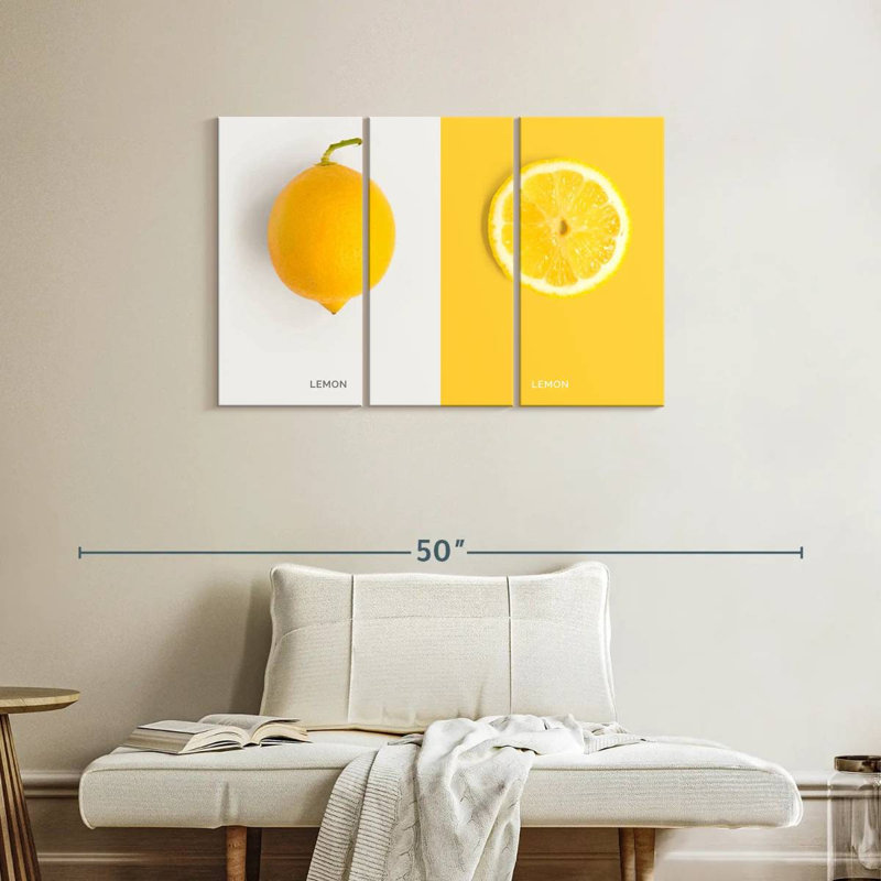 Yarlin Lemon, 24" H x 38" W