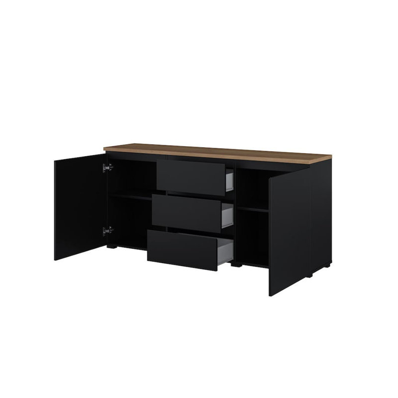 Tavi 150cm Sideboard, Black