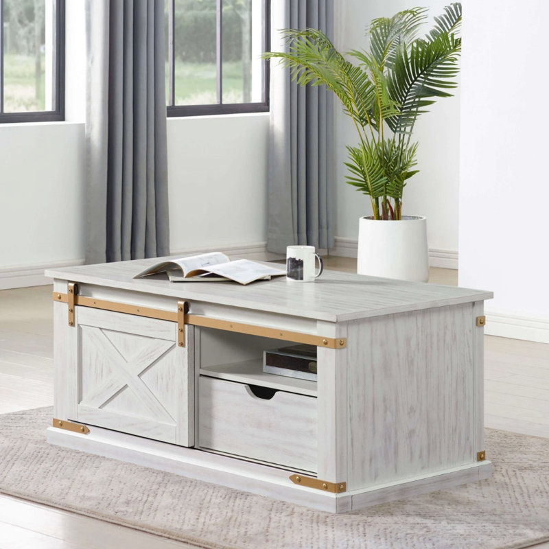 Tiroir de rangement pour table basse 1 pièce