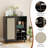 Rattan Accent Cabinet With Adjustable Shelves-1670196465