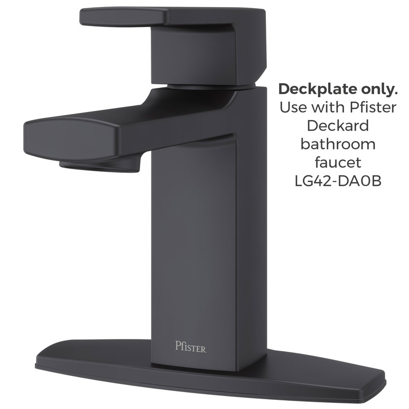 Robinet pour commande simple pfister deckard pontet, Noir mat