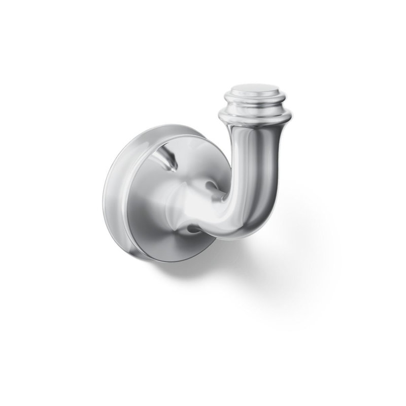 Bellera Robe Hook, Polished Chrome