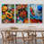White Floater Framed