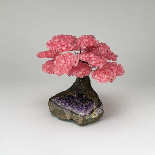 Geode Heart Crystal Candle Rose Quartz (Pink)