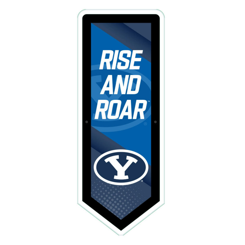 Enseigne murale NCAA Team Pennant, Université Brigham Young
